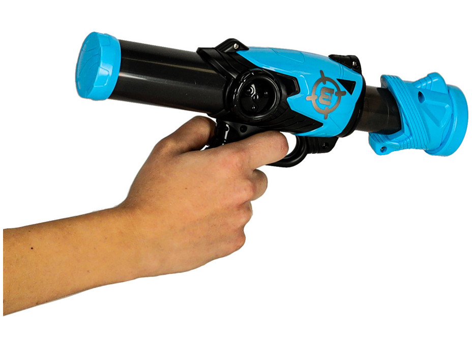 Arkádová hra - Hladový robot - set 2 pistole + míče