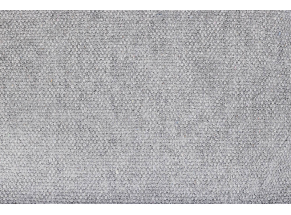 Houpací křeslo LUARO s opěradlem - šedé - 80 cm + polštář XXL