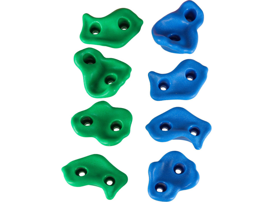 Lezecké úchyty pro děti - barevné 20 ks + šrouby