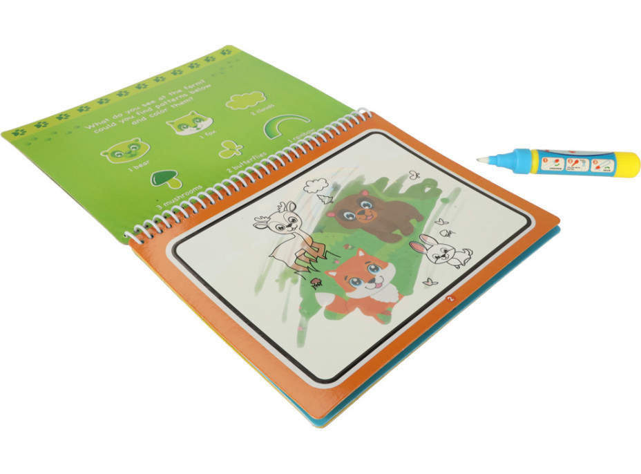 Vodní omalovánka - Zvířata