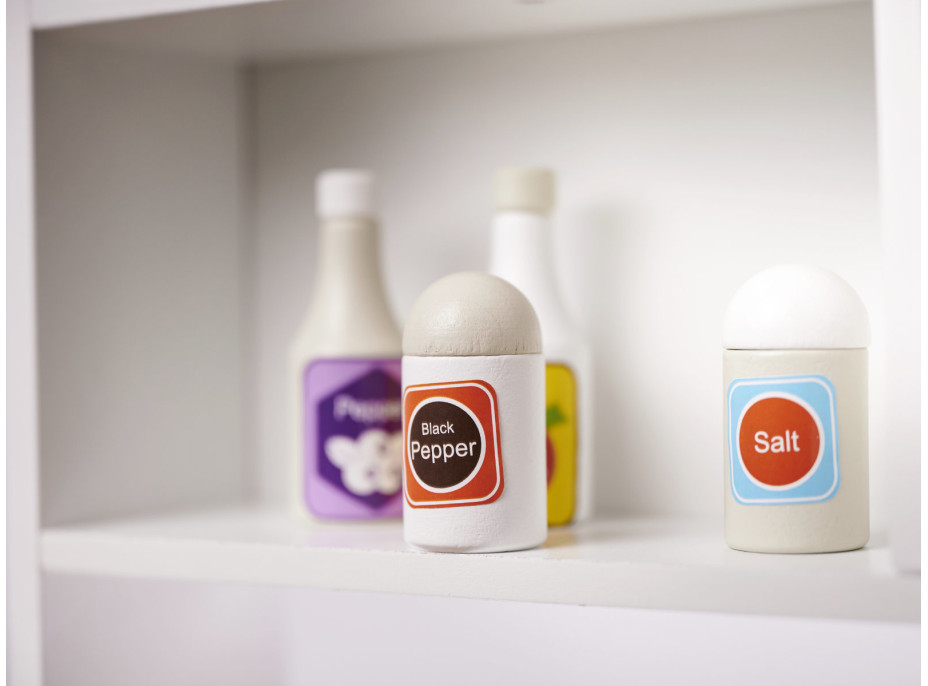 Dětská dřevěná kuchyňka MDF MODERN CLASSIC + příslušenství