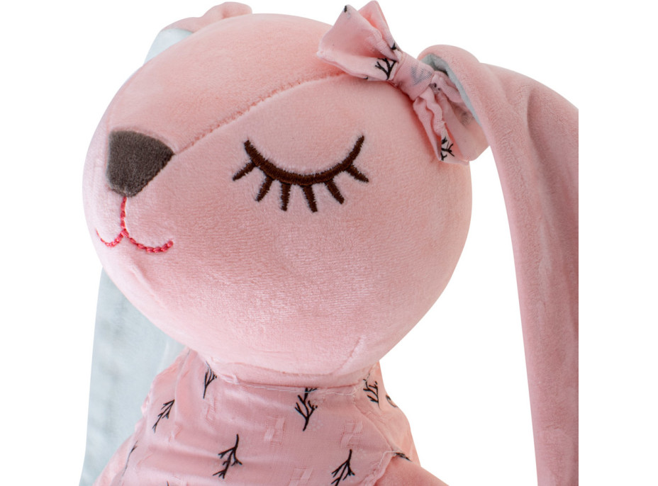 Plyšový králík 52 cm - růžový