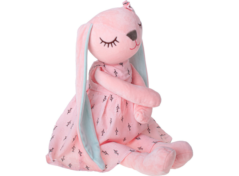 Plyšový králík 52 cm - růžový