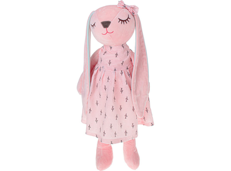 Plyšový králík 52 cm - růžový