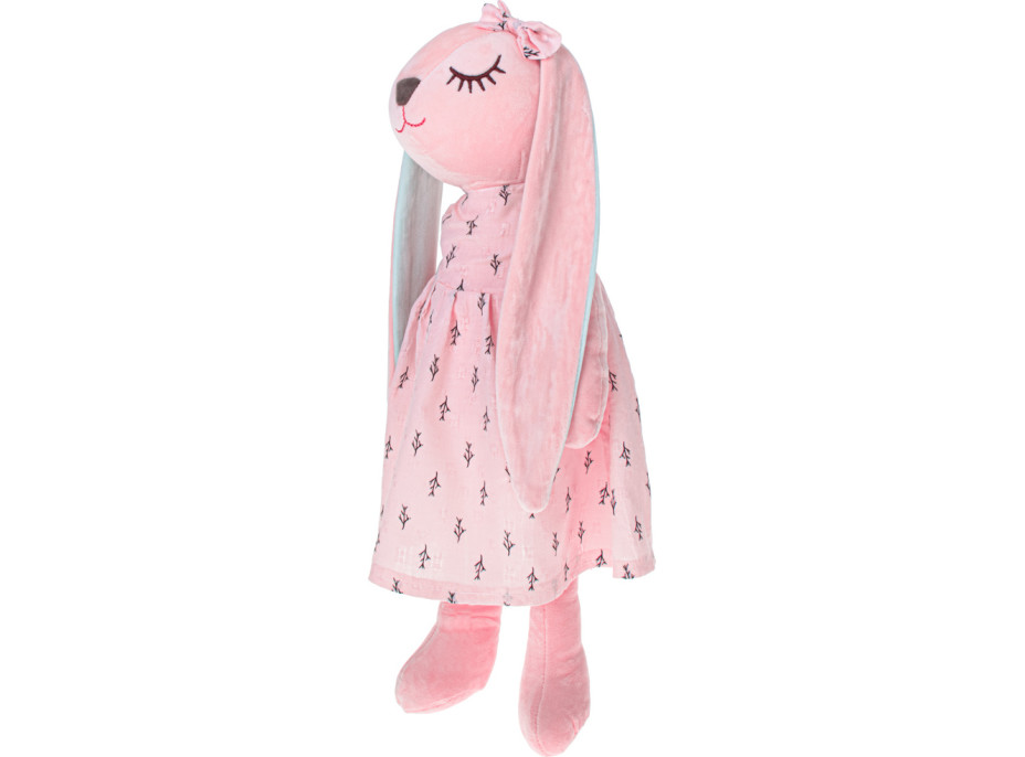 Plyšový králík 52 cm - růžový