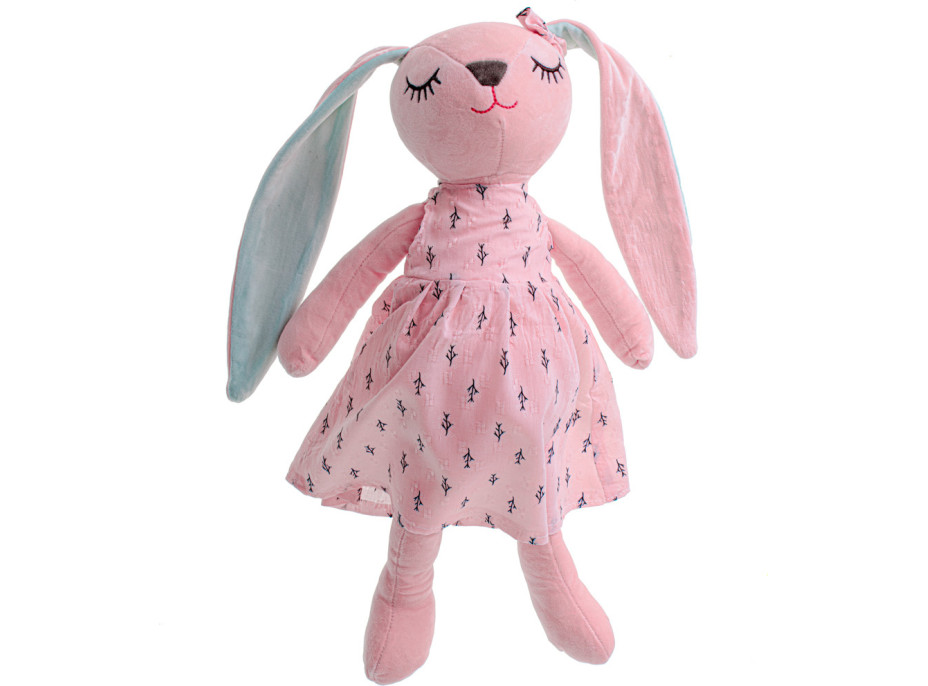 Plyšový králík 52 cm - růžový