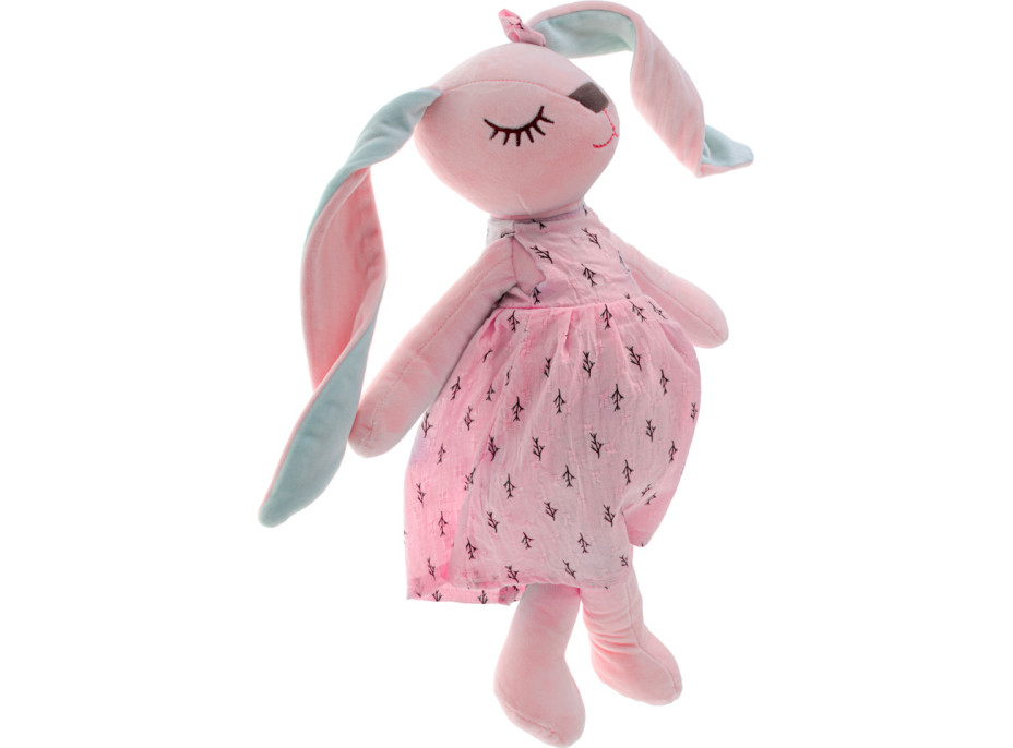 Plyšový králík 52 cm - růžový