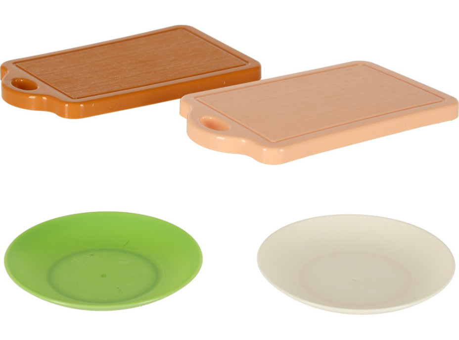 Potraviny ke krájení - zelenina, ovoce, pizza - 36 prvků