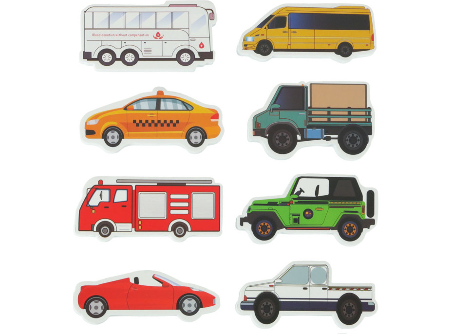 Vodolepky - dopravní prostředky, značky a silnice