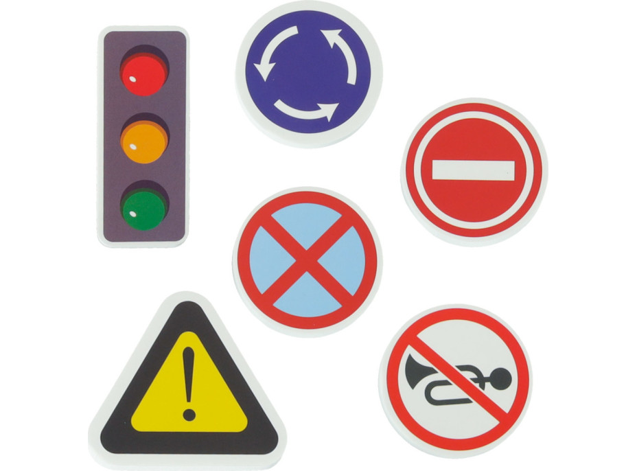 Vodolepky - dopravní prostředky, značky a silnice