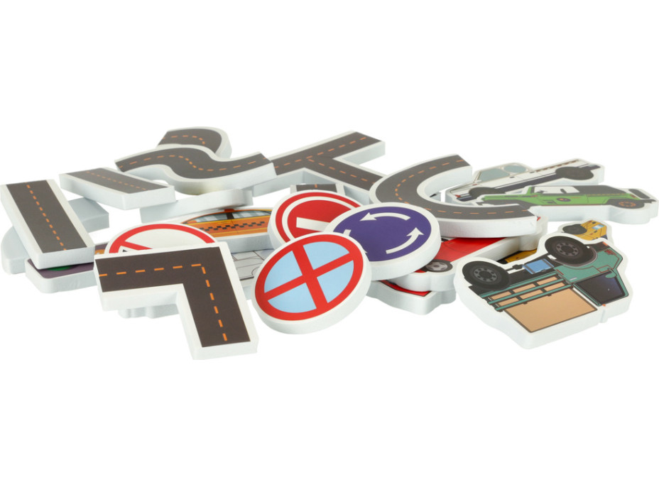 Vodolepky - dopravní prostředky, značky a silnice