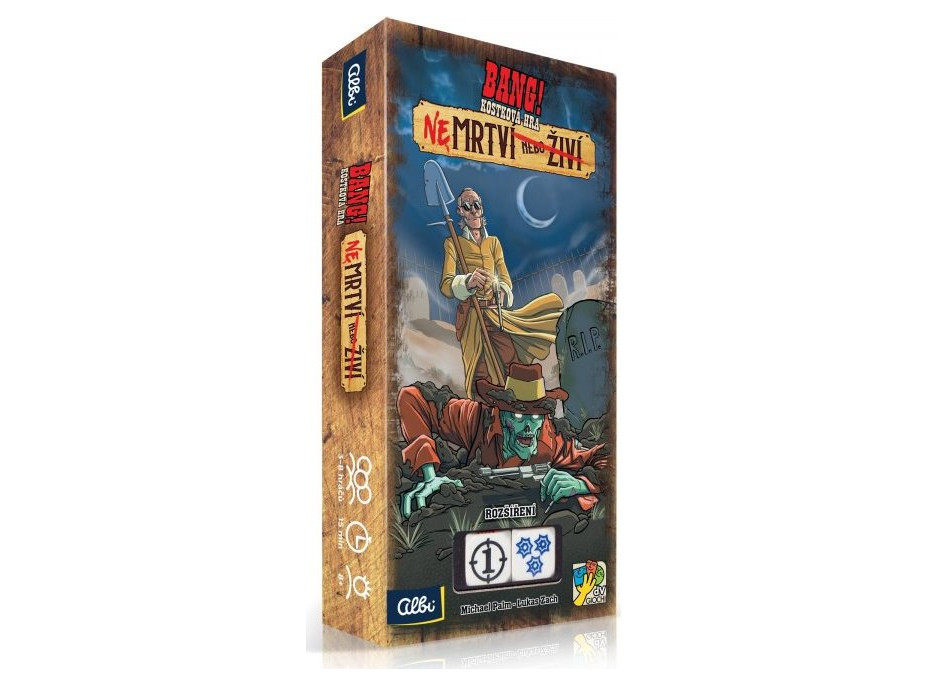 ALBI Bang! kostková hra - NEmrtví nebo živí (rozšíření)