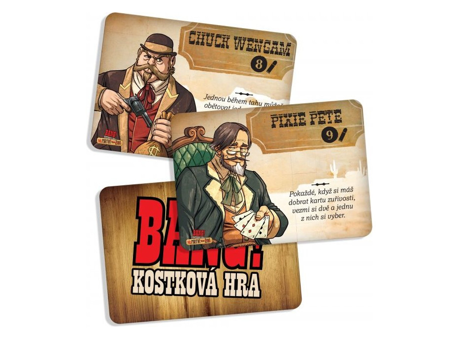 ALBI Bang! kostková hra - NEmrtví nebo živí (rozšíření)