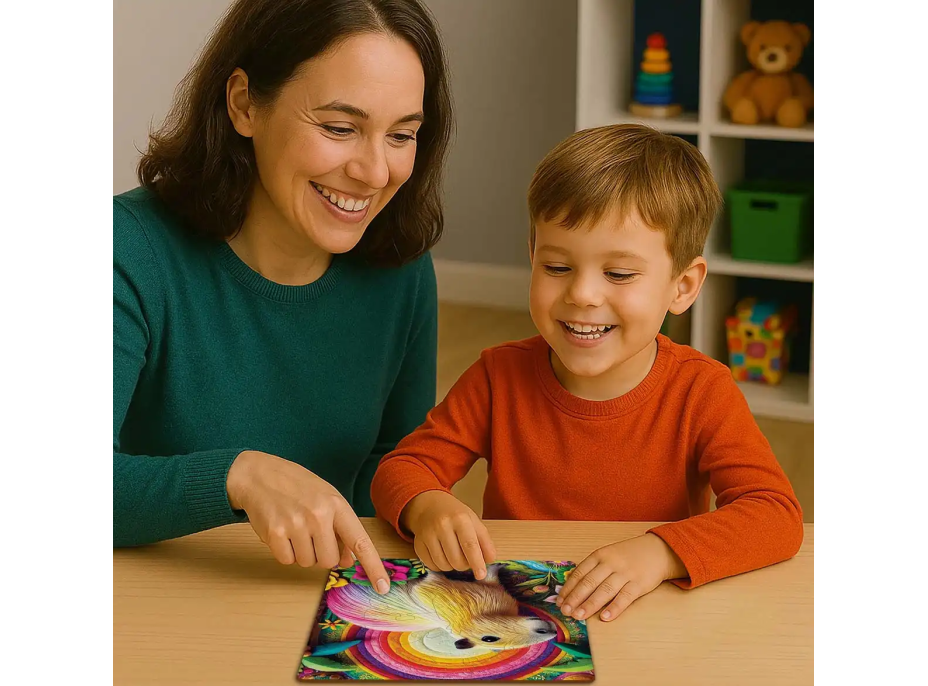 WOODEN CITY Dřevěné puzzle Kapybara 20 dílků