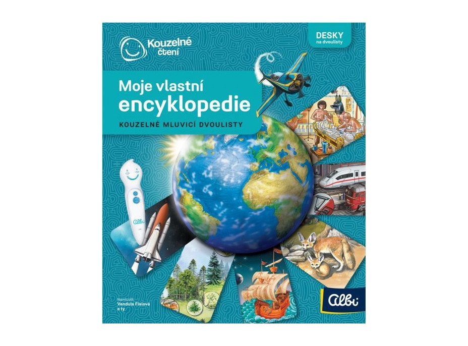 ALBI Kouzelné čtení Kouzelné desky na dvoulisty: Moje vlastní encyklopedie