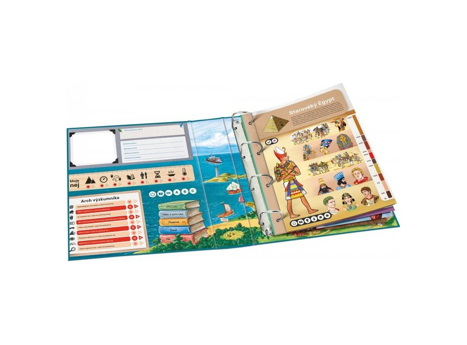 ALBI Kouzelné čtení Kouzelné desky na dvoulisty: Moje vlastní encyklopedie