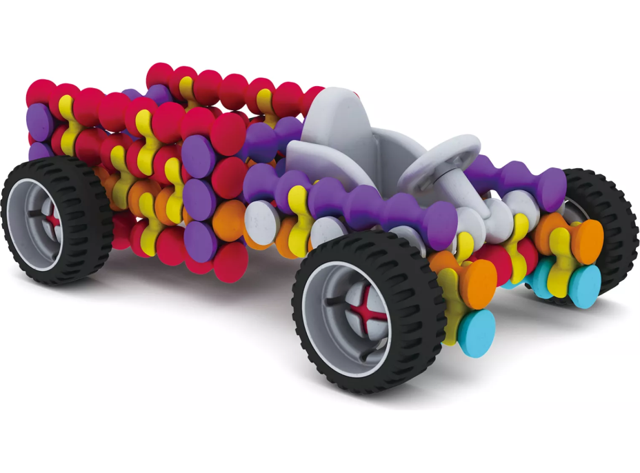 ALBI Kvído Stavebnice Playstix s klipy Deluxe