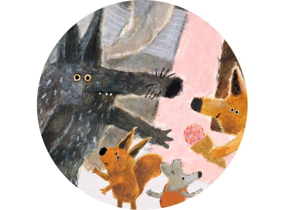 DJECO Panoramatické puzzle Park 100 dílků