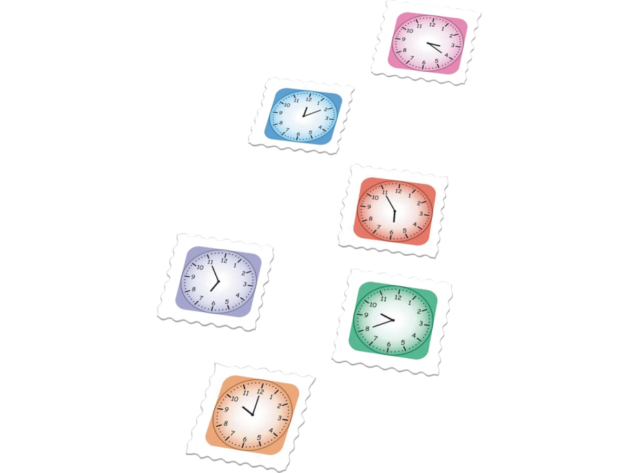 LARSEN Puzzle Hodiny 42 dílků