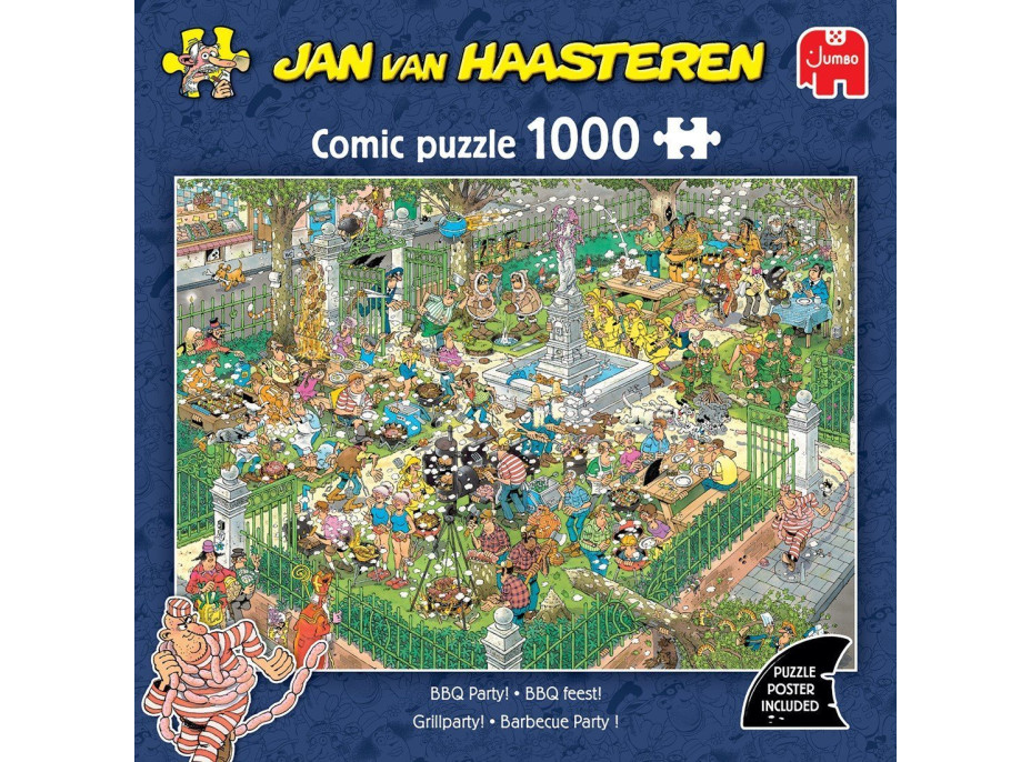 JUMBO Puzzle JvH BBQ party 1000 dílků