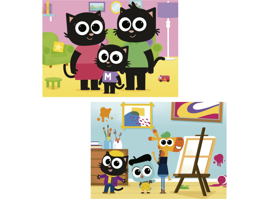 EDUCA Puzzle Milo 2x48 dílků