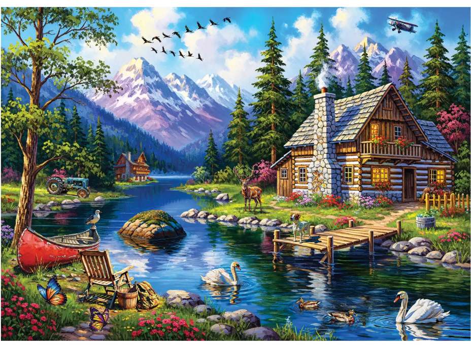 ANATOLIAN Puzzle Břeh řeky 3000 dílků