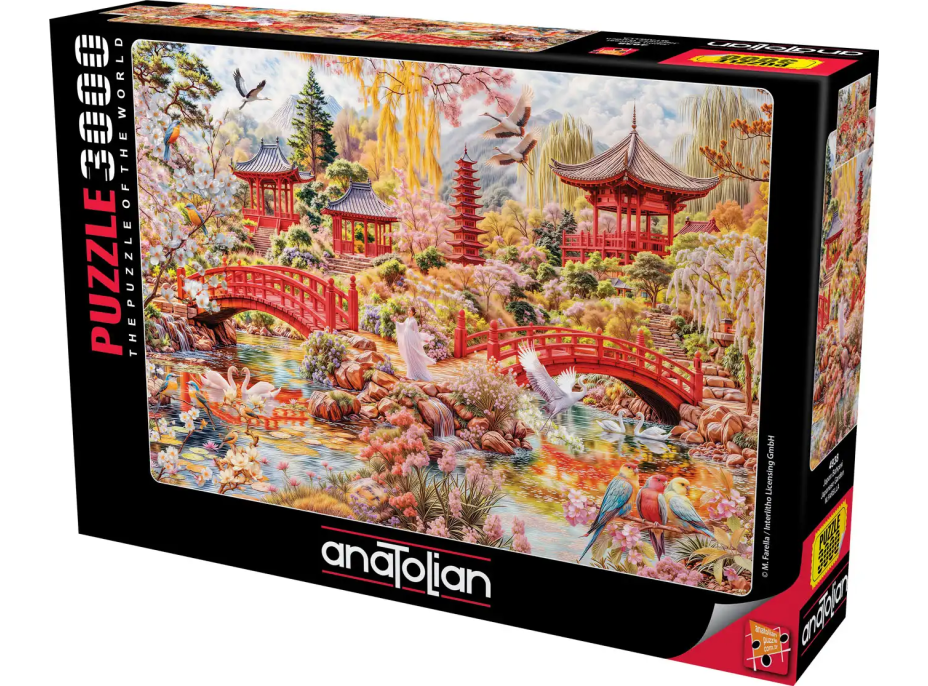 ANATOLIAN Puzzle Japonská zahrada 3000 dílků