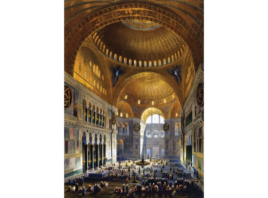 ART PUZZLE Puzzle První modlitba v mešitě Hagia Sofia 1000 dílků