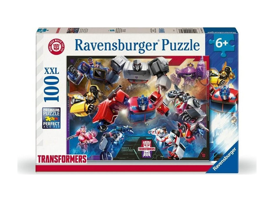 RAVENSBURGER Puzzle Transformers XXL 100 dílků