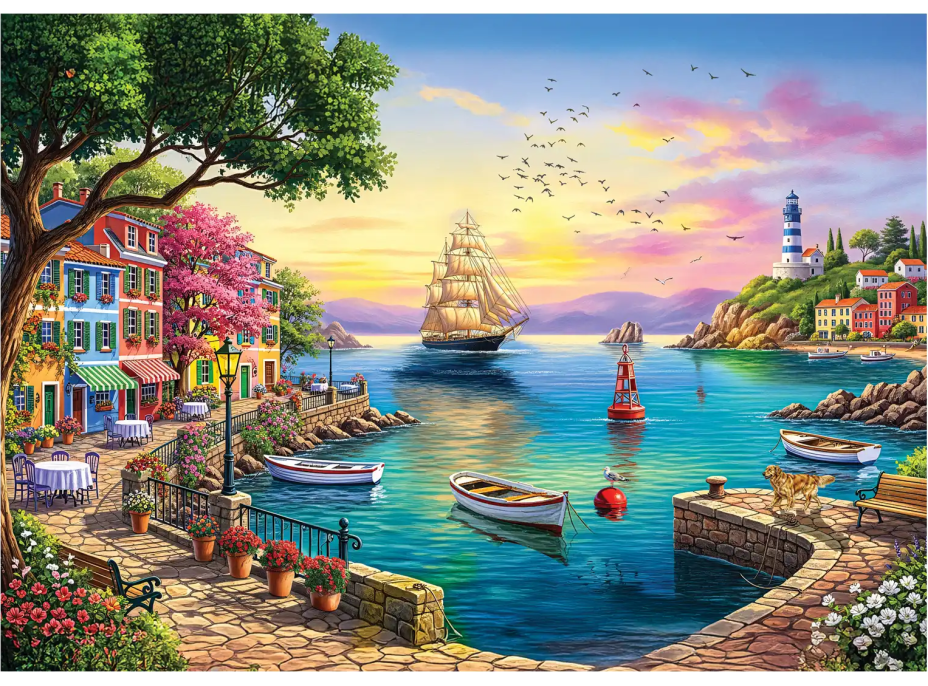 ANATOLIAN Puzzle Modrý maják 3000 dílků