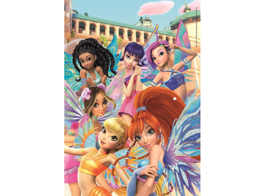 CLEMENTONI Puzzle Winx MAXI 104 dílků