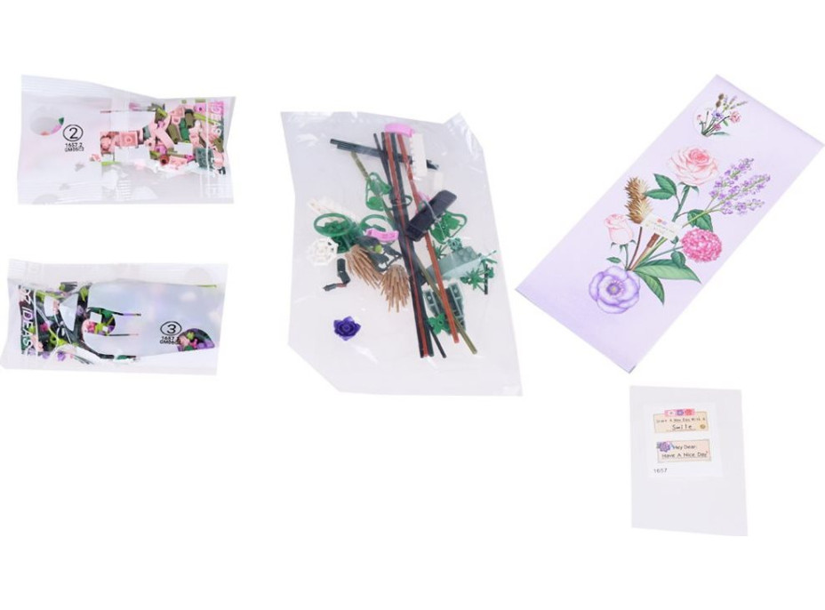 JOKOMISIADA Stavebnice Kytice 547 dílků