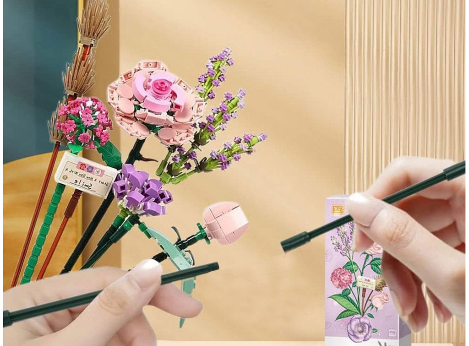 JOKOMISIADA Stavebnice Kytice 547 dílků