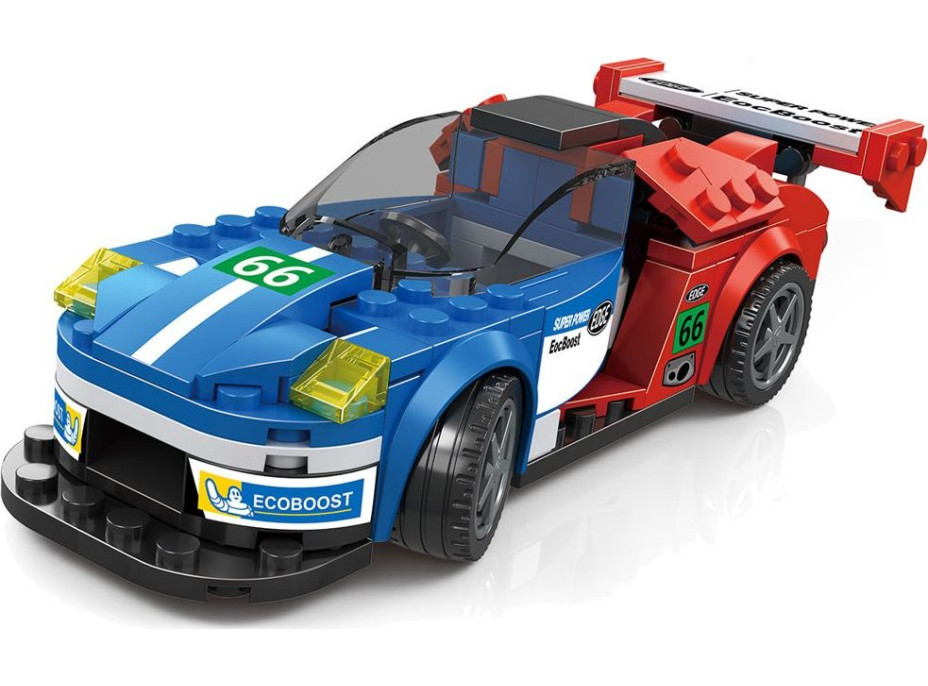 JOKOMISIADA Stavebnice Sportovní auto 138 dílků