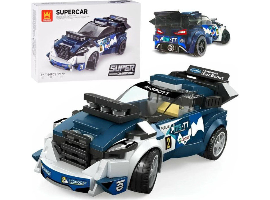 JOKOMISIADA Stavebnice Sportovní auto 164 dílků