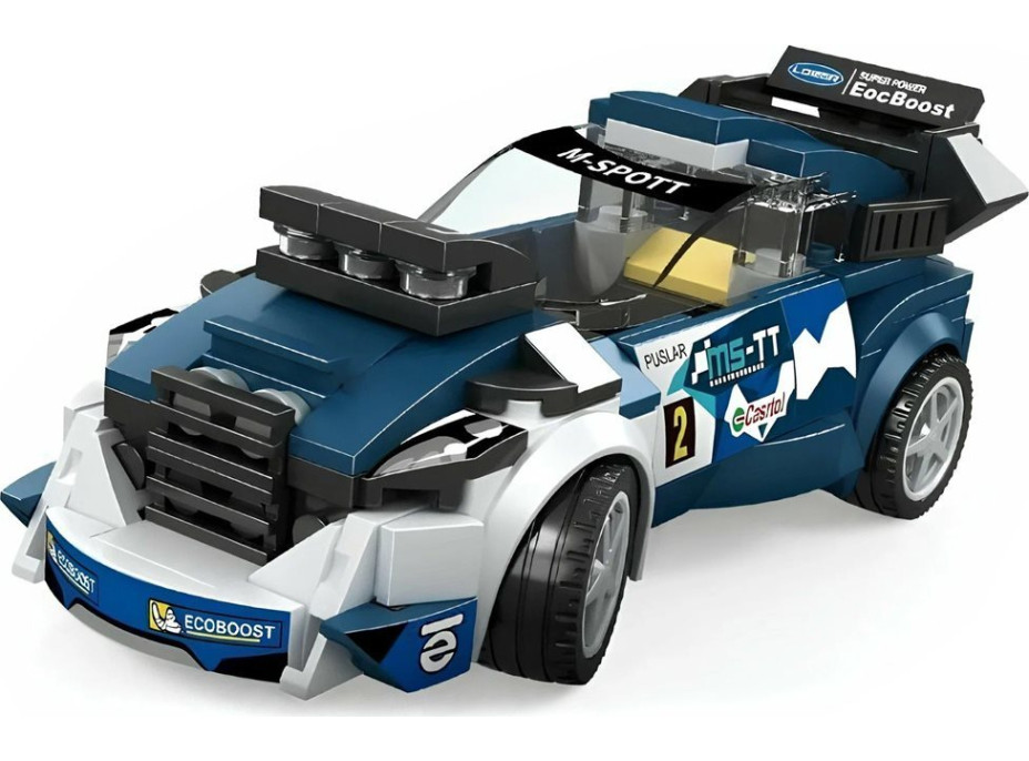 JOKOMISIADA Stavebnice Sportovní auto 164 dílků