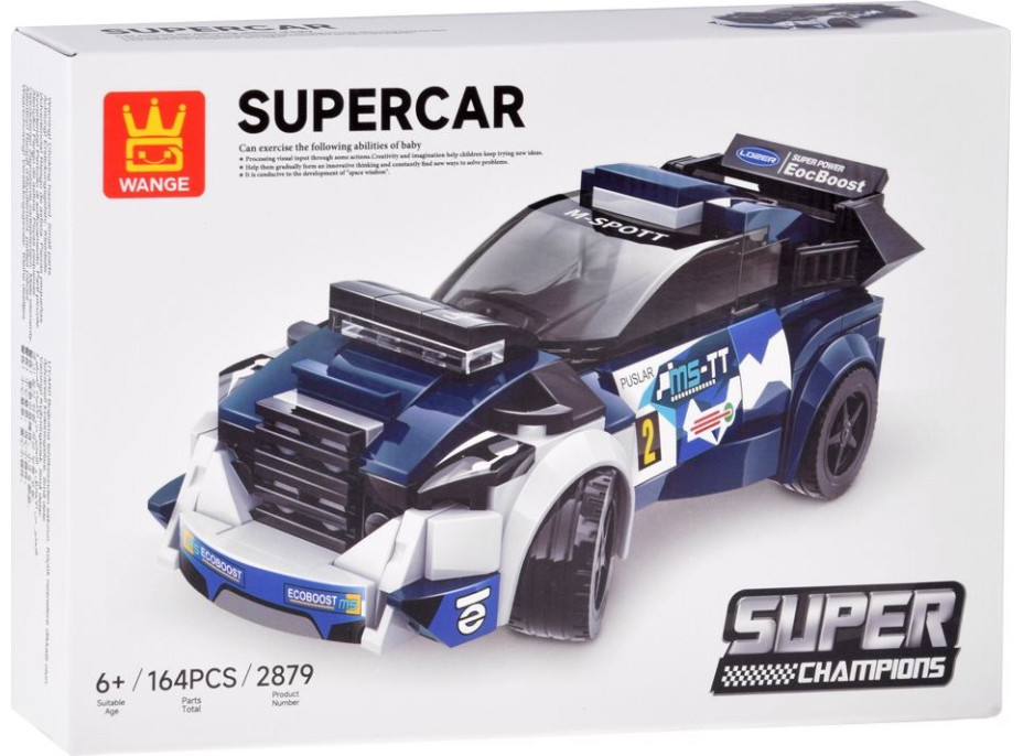 JOKOMISIADA Stavebnice Sportovní auto 164 dílků