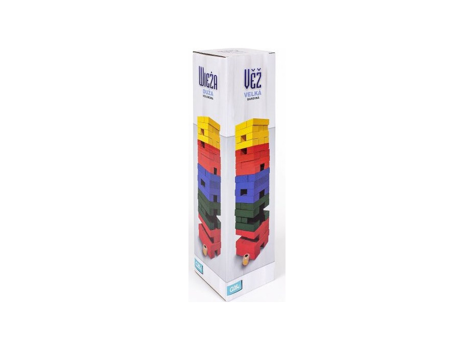 ALBI Velká věž barevná s kostkou