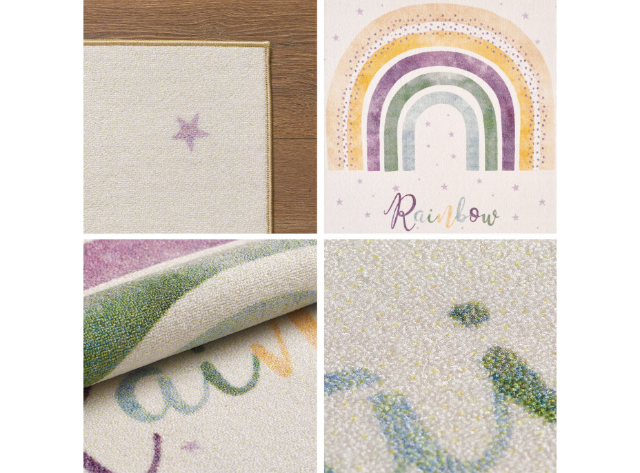 Dětský kusový koberec Play 2018 Cream