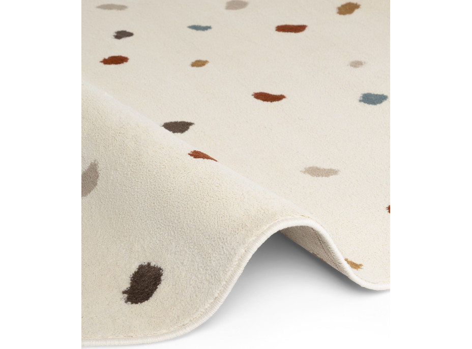 Dětský koberec Adventures 106210 Cream Multicolor kruh