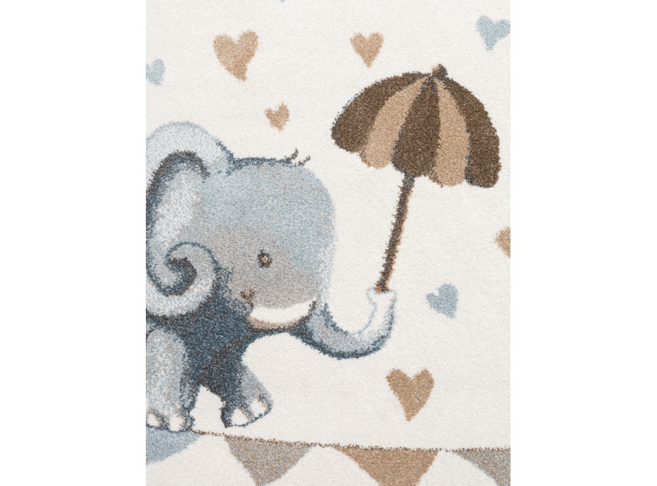 Dětský kusový koberec Villeroy & Boch Boho Kids 106303 Cream Multicolor kruh