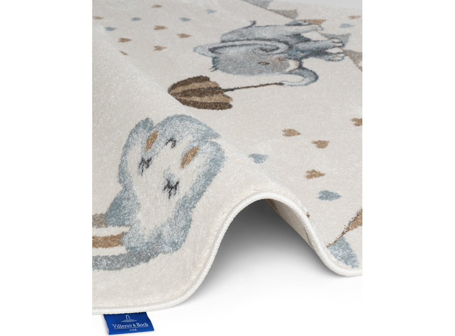 Dětský kusový koberec Villeroy & Boch Boho Kids 106304 Cream Multicolor kruh