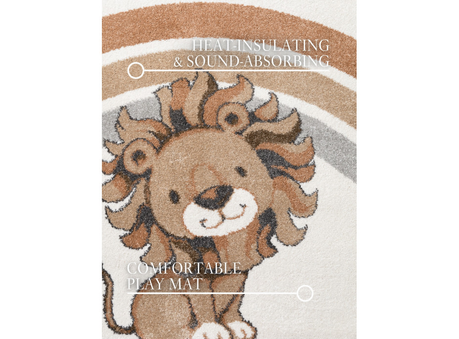 Dětský kusový koberec Villeroy & Boch Boho Kids 106308 Cream Multicolor