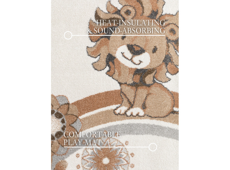 Dětský kusový koberec Villeroy & Boch Boho Kids 106309 Cream Multicolor