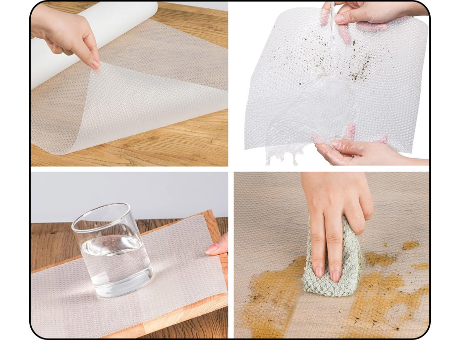 Protiskluzová podložka do zásuvky HALVE 48x500 cm