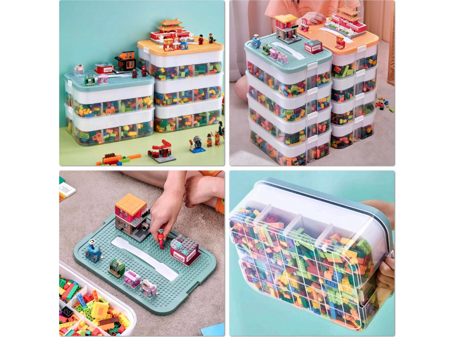 Krabice na stavebnice LEGOS