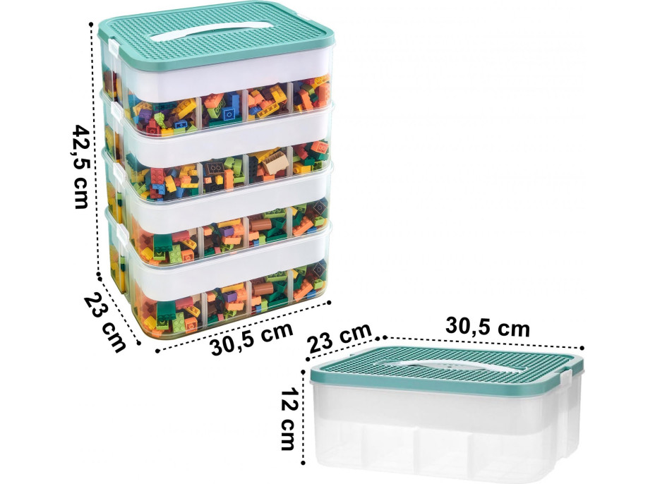 Krabice na stavebnice LEGOS