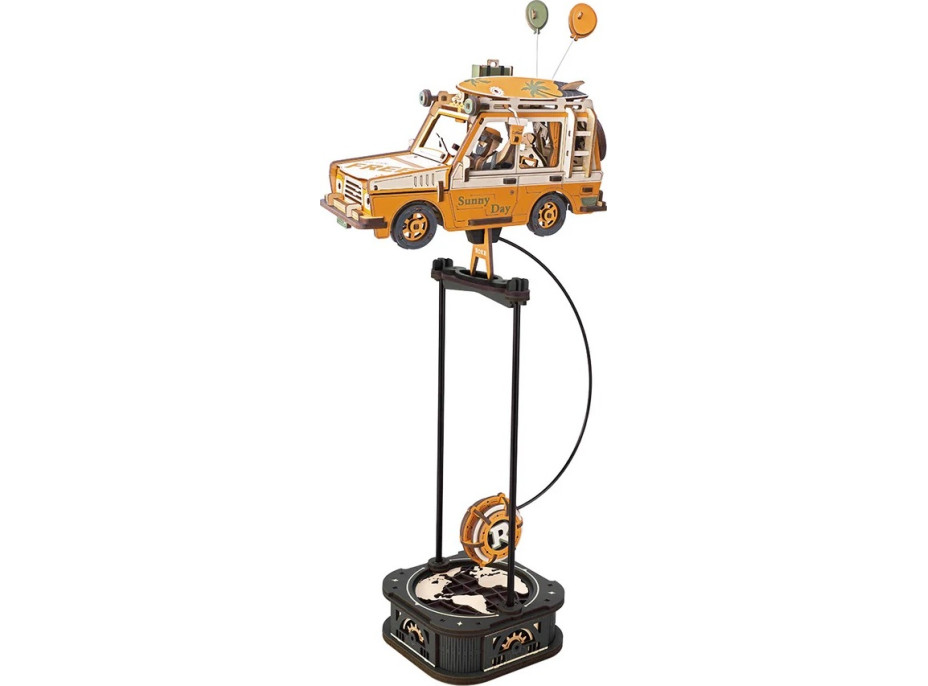 RoboTime 3D mechanická skládačka Road Tripper s kyvadlem