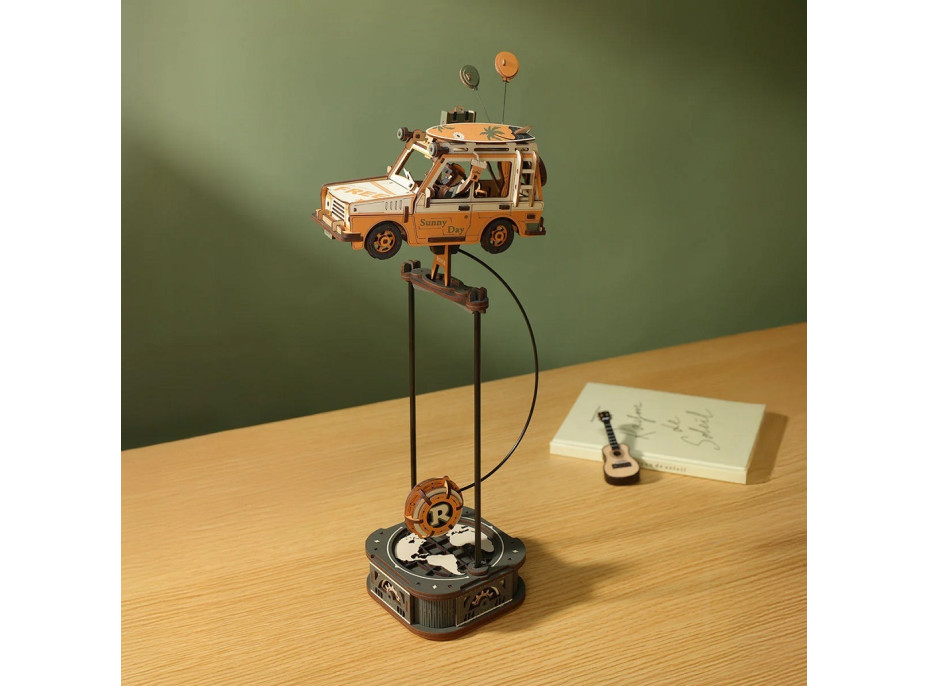 RoboTime 3D mechanická skládačka Road Tripper s kyvadlem