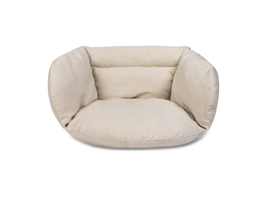 Podsedák LUARO do houpacího křesla - ecru